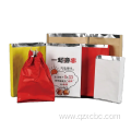 Takeaway aluminum foil food Kraft paper bag